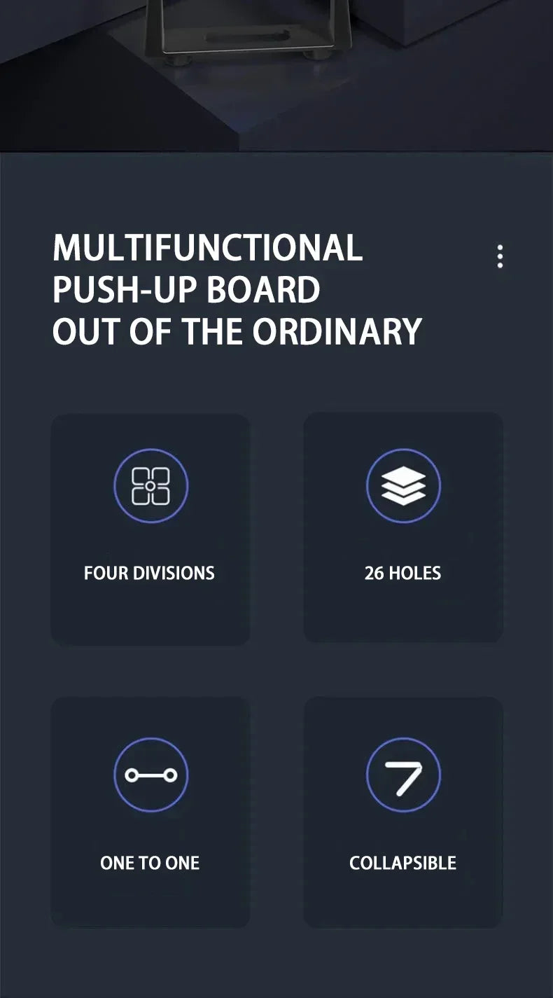 Multi-functional push-up board