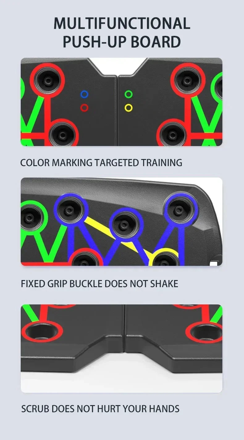 Multi-functional push-up board