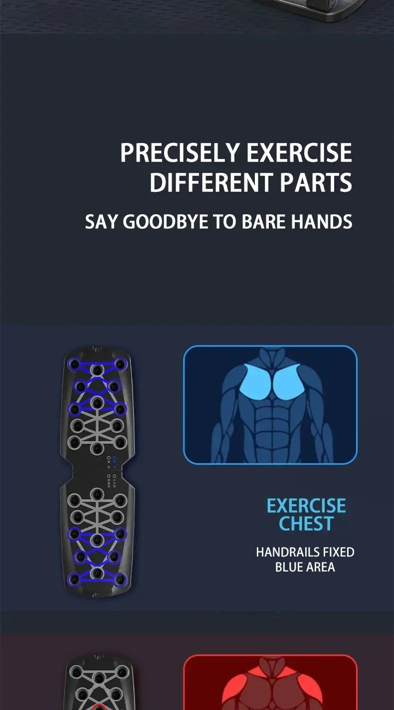 Multi-functional push-up board