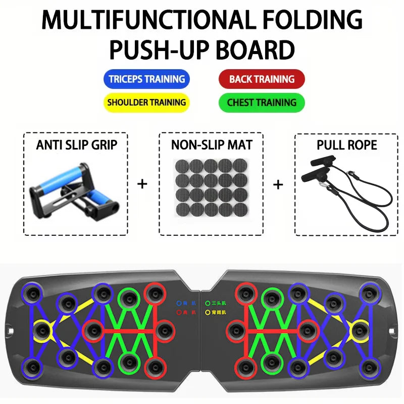 Multi-functional push-up board