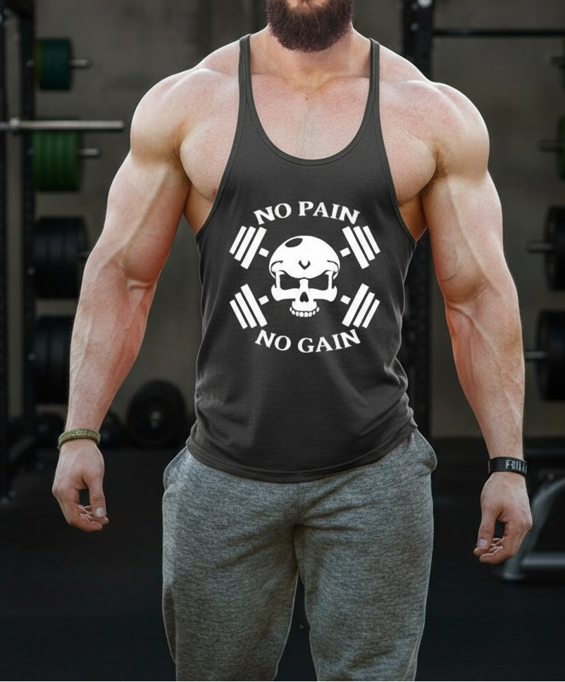 NO PAIN NO GAIN Tank Top