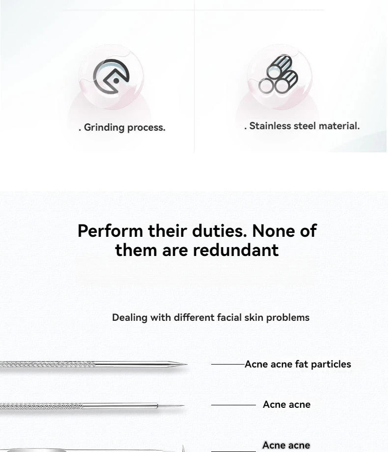 4Pcs/Set AcneTool Set