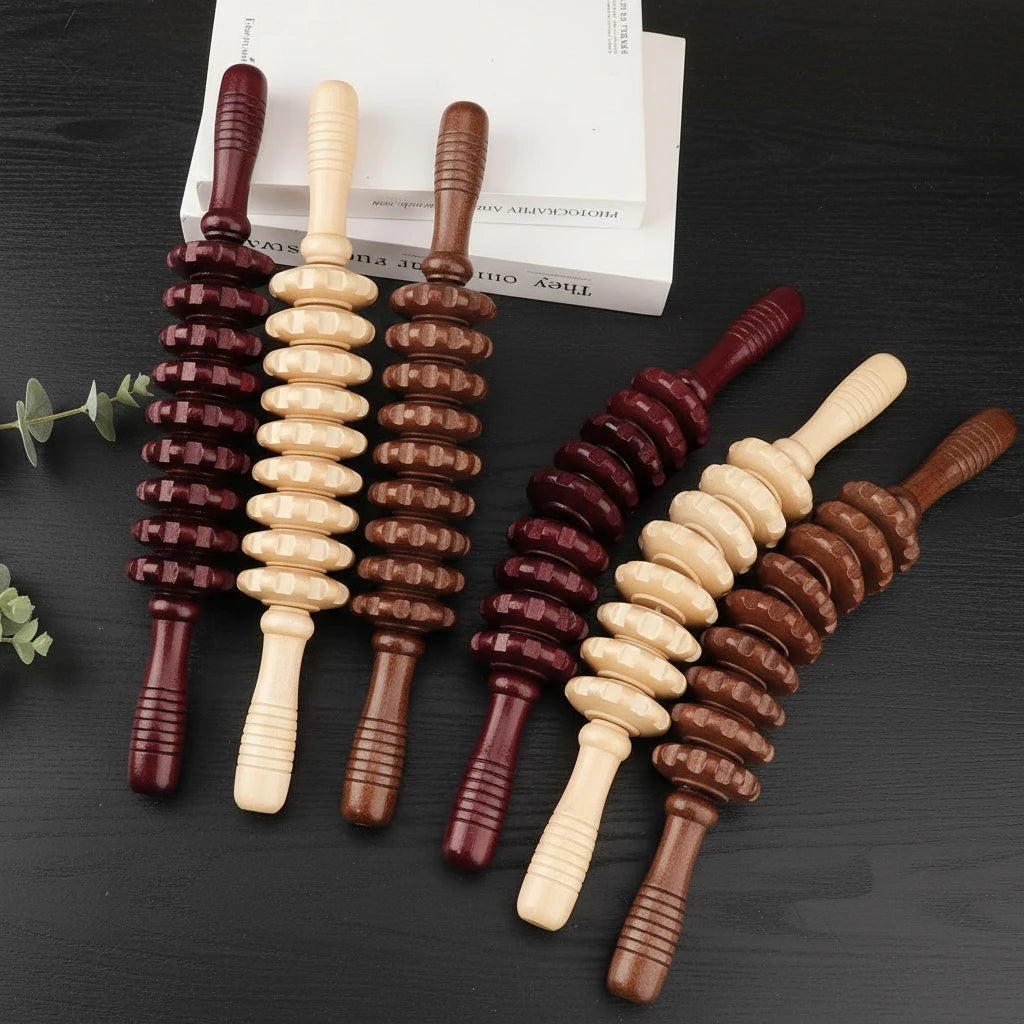Wooden Massage Roller