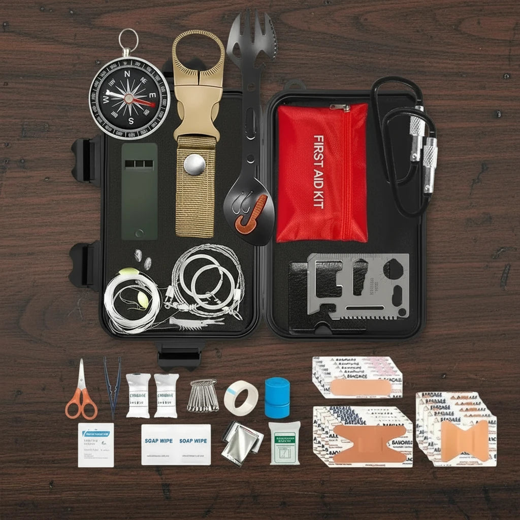 57-in-1 Survival & First Aid Kit