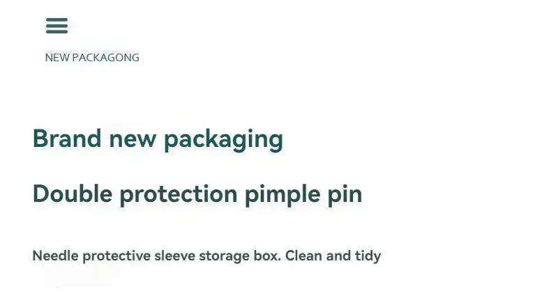 4Pcs/Set AcneTool Set