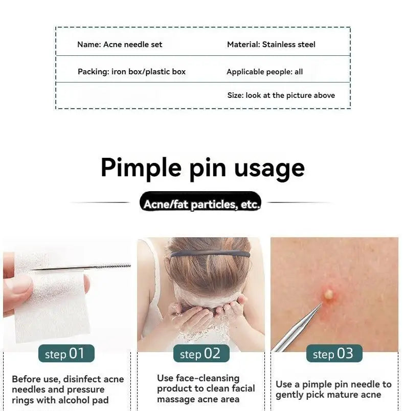 4Pcs/Set AcneTool Set