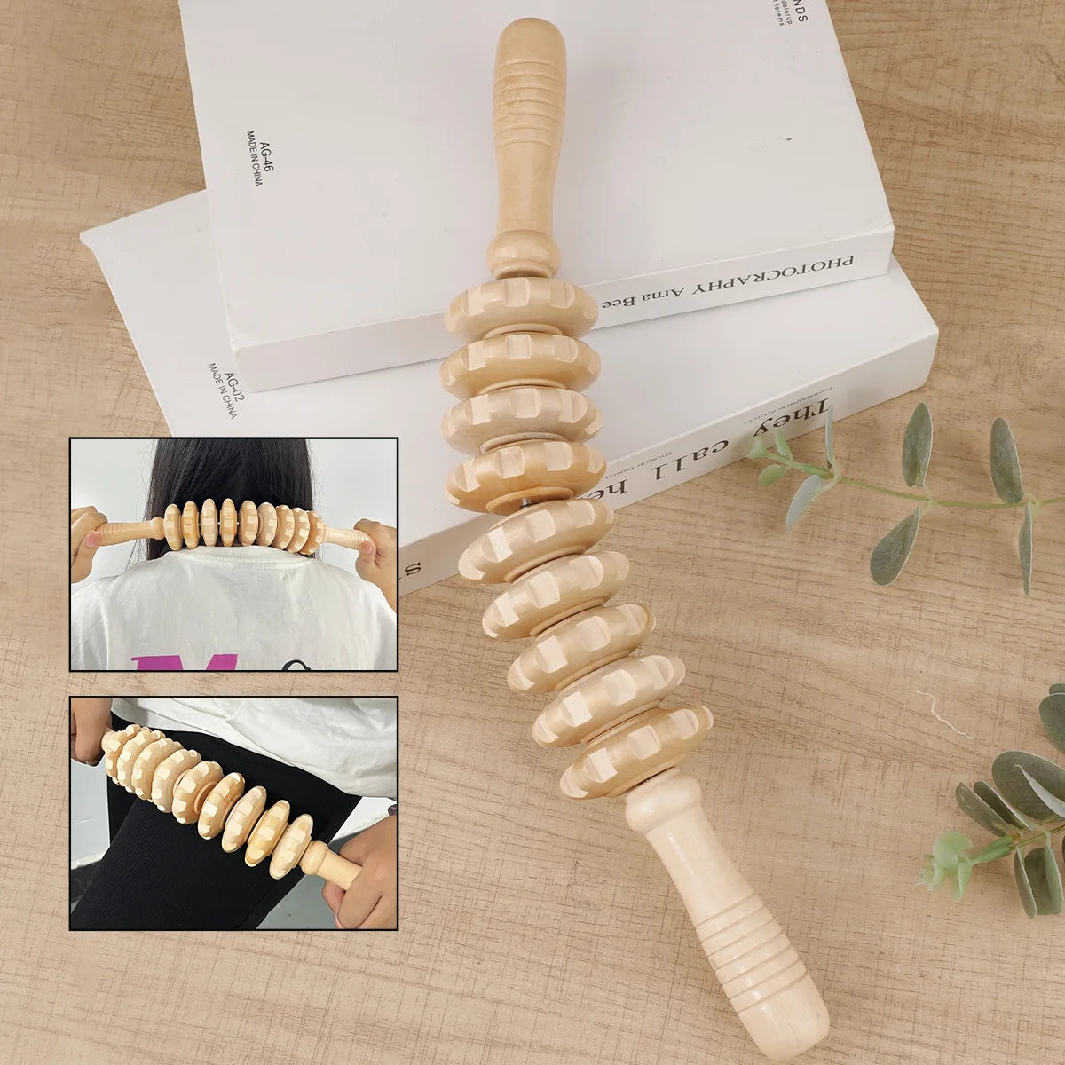 Wooden Massage Roller